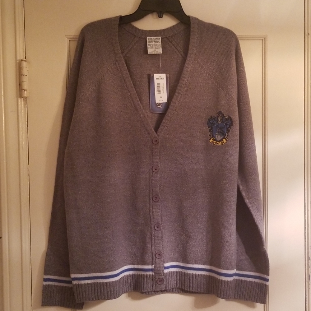 Boxlunch Harry Potter Ravenclaw Cardigan 2X